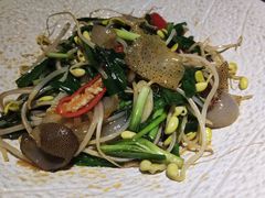 韭菜豆芽炒海蜇皮-百味馆·粤菜·湛江菜(后海花园店)