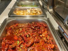 自助取餐区-釜盛海鲜烤肉火锅自助料理(正义坊购物中心店)