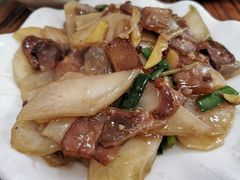 蘿蔔炒臘味-始兴县农家小院餐馆