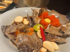 -草家酱蟹炭火烤肉店(珲春南路一店)