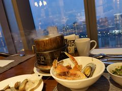 -三迪希尔顿酒店欢厨自助餐厅·高空闽江全景