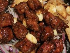 火焰黑料牛肉粒-乾园(天河城店)