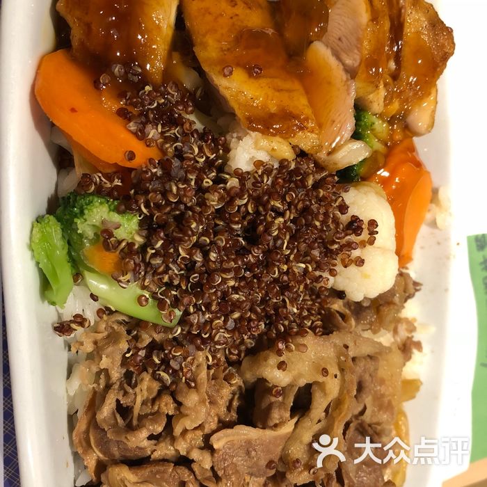 吉野家吉味双拼饭摇滚沙拉图片-北京日式简餐/快餐-大众点评网