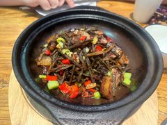 豆角干扣肉-壹零捌道·北京烤鸭(车公庄店)
