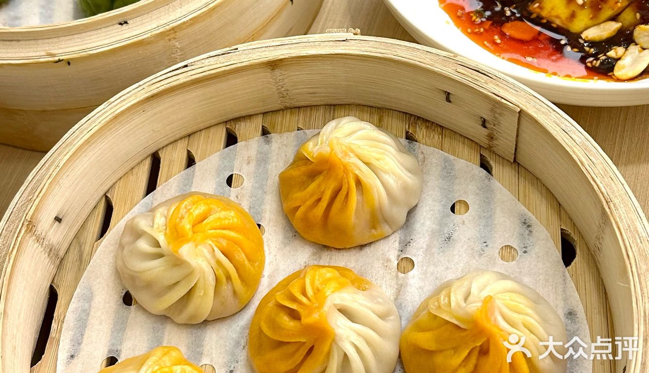小笼包+小菜~享受江南生活的惬意[礼花]