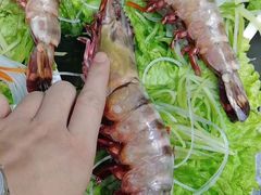 碳烤大虎虾-开海·红岛海鲜虾水饺(石老人店)