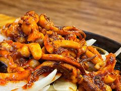 铁板鱿鱼须-喇喇排骨火锅·传统韩式脊骨汤(望京西园总店)