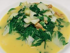 油渣青菜-湖庭壹品鸭王·传统北京烤鸭·别墅私房菜·庭院宵夜(江宁店)