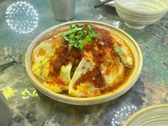 凉拌荷包蛋-浩海火燒雲傣家菜(芮欧百货店)