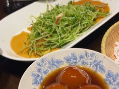 白灼豆苗-火宫殿·湘菜小吃·商务宴请·生日聚会(东塘店)