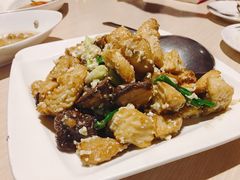 杏鲍菇炒咸蛋-碧瑶山庄