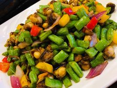 蜜豆爆扇贝螺-农厨好味·温泉鹅·农家菜