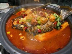 -探鱼·鲜青椒爽麻烤鱼(苏宁广场店)