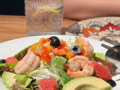 牛油果虎虾沙拉-格鲁·秀色Georgia’s Feast