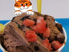 巧克力雪奶-梁子刨冰王&梁小糖(王顶堤店)