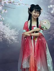 -后宫·古装汉服京剧儿童亲子全家福摄影