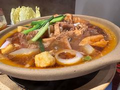 老广味牛杂煲-沙胆彪炭炉牛杂煲(上海日月光广场店)