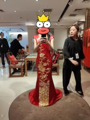 点击看大图 旗袍-藤薰定制中式嫁衣礼服旗袍店