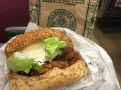 中式炸鸡汉堡-幸运小丑汉堡(Bay Area本店)