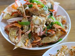 姜葱炒花蟹-板桥海鲜广场(文明东店)