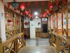 大堂-缘福乡村铁锅炖民宿(八达岭店)