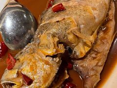 红烧大黄花鱼-船歌·鱼水饺青岛菜(闽江二路店)