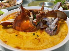 梭子蟹炖蛋-启东海鲜人家(古美路店)