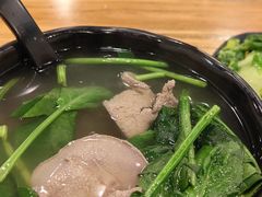 猪肝菠菜汤-阿勇鲁肉饭(龙茗路店)