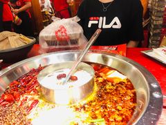 -谭鸭血老火锅(娄星区长青街店)