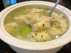 丝瓜锅贴蚬子汤-尚香汤包文博馆(合兴路店)