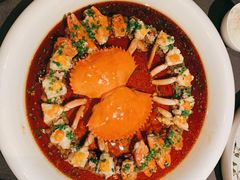 糟骨头黑豚肉碎蒸膏蟹-上海滩餐厅(BFC外滩金融中心店)