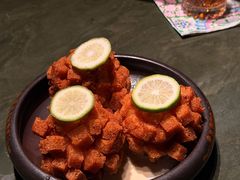 鲍汁的虾球-艺术食堂(创意料理)