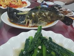 清蒸石斑鱼-三亚老渔民海鲜店