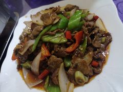 爆炒牦牛肉-鑫瑞川味餐厅·缸子肉