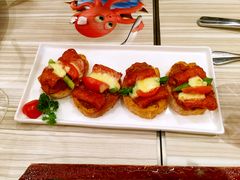 意式面包佐芦笋腊肉肠-必胜客(鼓楼店)