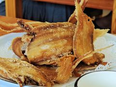 炸丰板鱼-大丰收海鲜地方菜馆