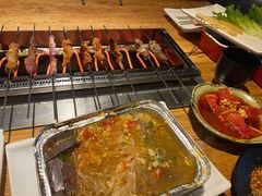 锡纸鸭血-悦屋老板娘的烤肉店(紫薇田园店)