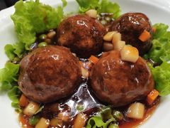 红烩狮子头-功德林素菜饭庄(前门店)