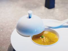 燕麦花胶扣鲜鲍-木守西溪溪隐餐厅