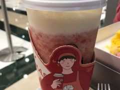桃子草莓酪酪-LELECHA乐乐茶(月星环球港店)