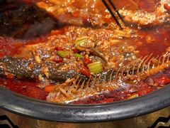 -探鱼·鲜青椒爽麻烤鱼(天河优托邦店)