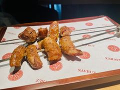 烤串牛小肠包蒜-纳鲁孜·新疆特色餐厅(上海悦荟广场店)