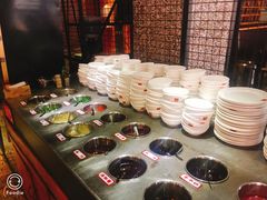 自助调料区-佬土鹅肠火锅(解放路店)