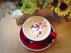 玫瑰红茶拿鐵-W CAFE(甜爱路店)