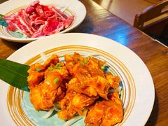 -明洞阿姨·韩式酱蟹烤肉·创意料理(三元桥店)