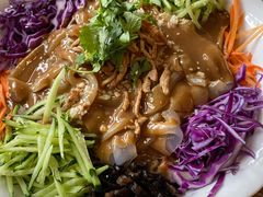 五彩拉皮-明海妈妈菜(大连外国语学院店)