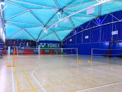 羽毛球木地板场地-佰德观岚记羽毛球馆