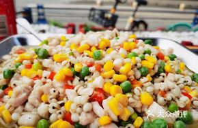 Corn and Job's Tears with Tender Rabbit