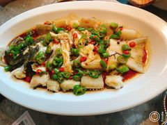 剁椒蒸鱼翅-好鲆·活鱼料理(金地广场店)