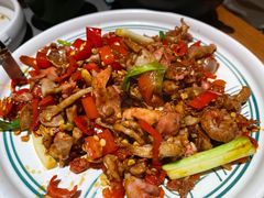 油鸡枞爆鸡杂-云海肴·汽锅鸡·云南菜(高德置地店)